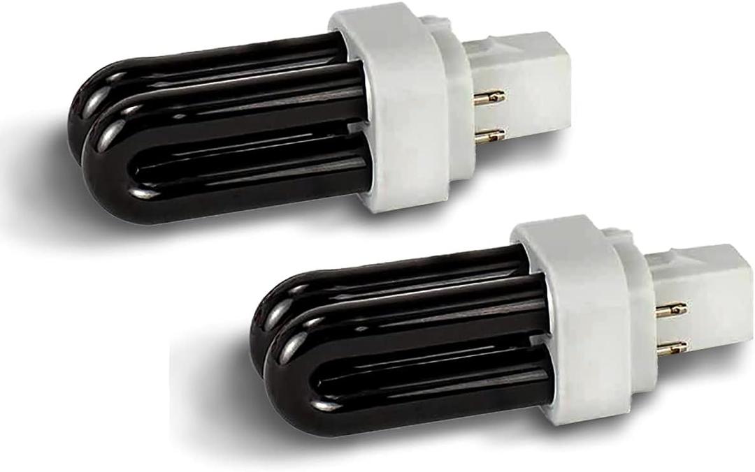 Replacement for Dynatrap 41050 | Light Bulbs for DT1050 | 1/2 Acre, Black Light - 2 Pack