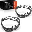 A-Premium 2PC Front ABS Wheel Speed Sensor Compatible with Ram 2500/3500 2014-2018, Off Road Suspension, Replaces 68165624AD, 0265004257