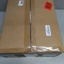 Huuger Night Stand Set of 2, Nightstand with 2 Drawers, Bed Side Table with Open Shelf, Wooden Top, End Table, Fabric Drawer, for Bedroom, Rustic Brown