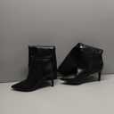 Easyfox Knee High Boots Women Pointed Toe Tall Boots 3 In Stiletto High Heel Long Boots Side Zipper Dress Knee High Boots 9