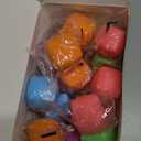 24 Pack Slow Rising Stress Cube , Dough Stress Balls Soft Fidget Squishy Toys for Anxiety Relief, Pull Stretch Classroom Prize Party Favors Toys for Kids