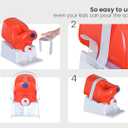 TidyFriend Liquid Laundry Detergent Holder Stand with Drip Tray & Rubber-Grip Feet, Stand for Laundry Room Organization and Storage, Fabric Softener Dispenser with Cup Holder for Easy Pouring (White)