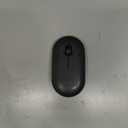 Logitech Pebble Mouse 2 M350s Slim Bluetooth Wireless Mouse, Portable, Lightweight, Customizable Button, Quiet Clicks, Easy-Switch for Windows, macOS, iPadOS, Android, Chrome OS - Black