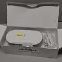 HOUSBAY 3 in 1 Sound Machine Alarm Clock& Wireless Charger: Soothing White Noise, Bluetooth Music Relaxation & Customized Sleep-Wake Routine (Grey)