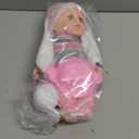 12 Inch Baby Doll - 12" Lifelike Baby Doll with 3-Piece Outfits, 4 Accessories & Feeding Playset - Realistic Rosy Cheeks & Blue Eyes, for Kids (Cute Pink)