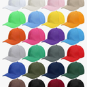 Handepo 24 Pcs Blank Baseball Cap Adjustable Back Strap Plain Blank Camouflage Hat Unisex Baseball Cap for Trucker Men Women