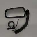 WITTKOP Bike mirror | Large HD field of vision | 360 rotatable & foldable | Mounting above & below | Break-proof & durable | ebike accessories, bike mirror handlebar mount, bicycle mirrors