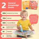 QuTZ Talking Pen Book Set, Learn to Read Sound Books, Learning Toys with 8 Tap to Read Books, 600+ Words & Fun Facts, 6 Phonics Story Books, 700+ Games, Educational Toy for Kids 3+ (Cardboard Version)