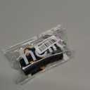 The Original Mello Charm Cloud Clip Hair Claw Clip Squishy Claw Clip Made in Korea Patent Pending 30021976 (Medium Black Clip, 4 Charms)