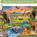 1000 Pieces Jigsaw Puzzles for Adults and Teens and Family Happy Game Time Animal Cute Funny Puzzle (Wild Animals)