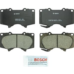 BOSCH BC976 QuietCast Premium Ceramic Disc Brake Pad Set - Compatible with Select Lexus GX460, GX470; Toyota 4Runner, FJ Cruiser, Sequoia, Tacoma, Tundra; FRONT