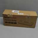 Bonsenkitchen Vacuum Sealer Machine with 40 Bags | Compact Food Sealer for Kitchen Storage & Meal Prep | Multiple Modes​​ | External Vacuum System, Silver​​