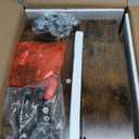 TIOPGHAD Under Bed Storage with Wheels, 2-Pack Under Bed Shoe Storage Organizer Drawer, Composite Wood Organizer for Shoes Clothes Containers in Bedroom for Clothes,Shoes(Brown)