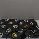 Furrybaby Pet Heating Pad, Waterproof Dog Heating Pad Mat for Cat with Durable Anti-Bite Tube Indoor for Puppies Dogs Cats (1 Pack Black, 24 X 16in, Temp Adjustable)