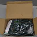 Flexi Hose with 8 Function Nozzle, 50FT - Lightweight Expandable Garden Hose, No-Kink Flexibility, 3/4 Inch Solid Brass Fittings and Double Latex Core - Green