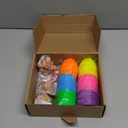 Easter Basket Stuffers for Kids Teens Adults,12 Packs Easter Eggs Filled with Brain Teaser Puzzles Toys Fillers Inside,Prefilled Easter Eggs Gifts for Boys Girls