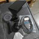 Hibbent All Metal High Pressure Rainfall 10'' Shower Head, CUPC Certified Handheld Showerhead Combo, 12'' Adjustable Shower Extension Arm, 10-Spray, 71'' Hose, Adhesive Showerhead Holder, Matte Black