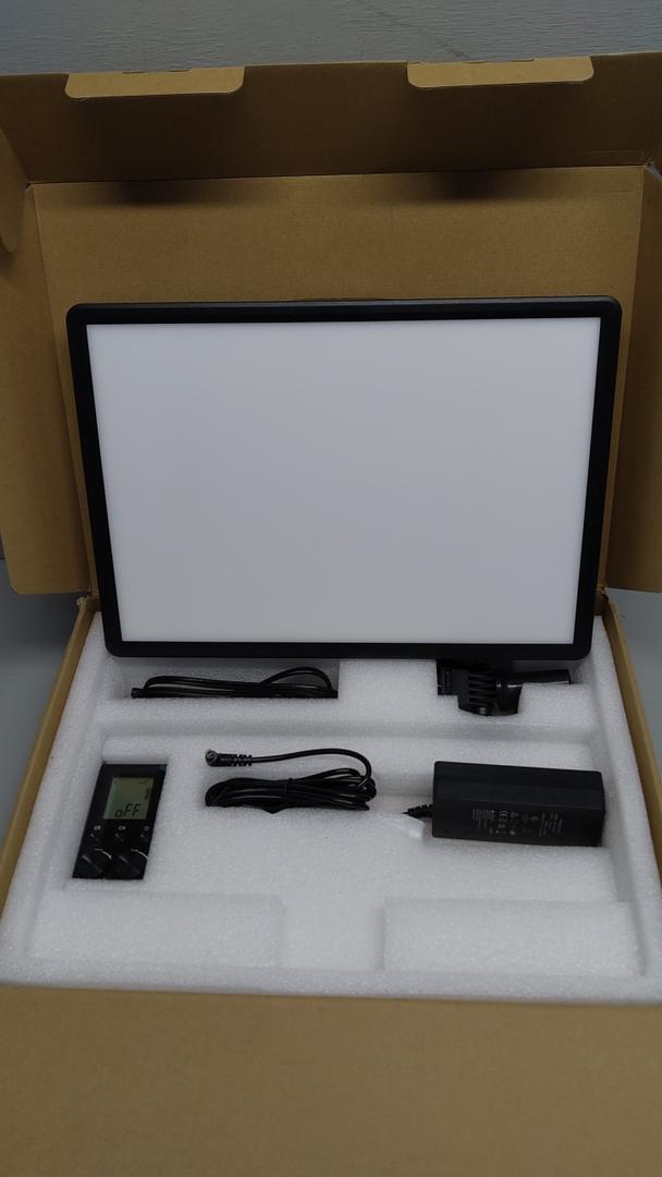 RALENO 45W Led Video Light,18'' Panel Lighting with 2.4G Remote, CRI 97+ Bi-Color 3200-5600K Dimmable on Camera Light, Continuous Output Lighting for Game/YouTube/Zoom/Photography/Studio