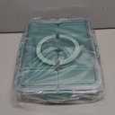 U-QE Dishwasher Safe Snackle Box Container with 8 Small Snacks Box - Premium Sage Green Plastic Divided Serving Tray with Lid and Handle for Snack, Fruits, Perfect for Party, Picnic, Entertaining