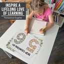 Hadley Designs Multiplication Chart Poster Set - 9 Math Posters for Classroom & Homeschool, Times Tables, Skip Counting, and Division Posters for 2nd-5th Grade, Greenery Classroom Decor