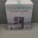 CASABREWS CM5418J Espresso Machine 20 Bar, Professional Espresso Maker with Milk Frother Steam Wand, Stainless Steel Cappuccino Latte Machine with 34oz Removable Water Tank and Touchscreen, Silver