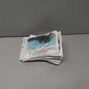 7 x Leather Badge Holder and Adjustable Retractable Lanyards, Quick Release Buckle and Safety Breakaway Lanyards with Swivel Metal Clasp for Offices, Staff, Students, Employees (1 Pack, Sa-light Blue)