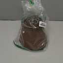 Non Skid Rubber Furniture Pads for Recliners,Furniture Grippers, Gripper Pads,Anti Slide Furniture Pads Hardwood Floor Protector,Fits Recliners,Swivel Chairs,Brown Solid Pad (25.2 Outside Diameter)