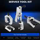 Orion Motor Tech Ball Joint Tool Kit, 26 Piece Master Ball Joint Removal Tool Kit with Ball Joint Press Tool Ball Joint Separator, Tie Rod End Tool Set with Receiving Tubes for SUV Car Pickup Truck