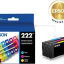 EPSON 222 Claria Ink Standard Capacity Color Combo Pack (T222520-S) Works with WorkForce WF-2960, Expression XP-5200