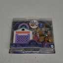 Mattel Disney Wish Micro Doll Playset, Dahlias Rosas Marketplace Portable Set with Dahlia Doll, Star Figure & 9 Accessories, Travel Toy