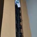 IRIS USA Dog Playpen 34" Tall Dog Playpen Indoor  8-Panel Puppy Playpen, 63 x 63 x 35, Extra Tall Dog Play Pen Indoors for Large Dogs, Plastic Pet Playpen, Indoor Dog Pen, Black