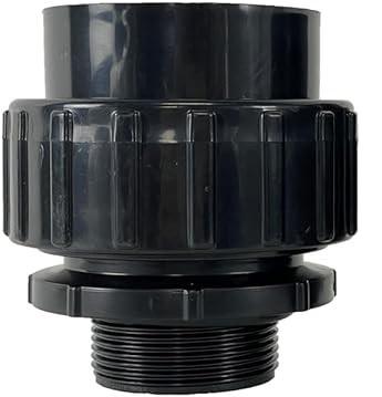 DoE-Compliant Dual Voltage 115/230v Pool Motor Pump with 1.25" & 1.5" NPT Unions (Black1)