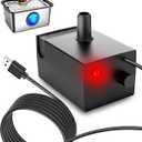 2025 Upgrade Pump with Light for FurryPlanet 12L Ultra-Purification Large Dog Water Fountain Stainless Steel,Two Metre Extension Cord,Low Water Indicator