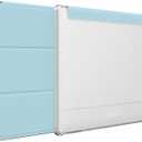 TUDIA SKN FLIP Designed for Onyx Boox Go 7 / Go Color 7 Case (Gen 1 & 2, 2024/2025)  [Enhanced Auto Wake/Sleep Function] Slim Shockproof Trifold 7" Cover with Transparent TPU Back (Blue)