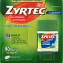 Zyrtec 24 Hour Allergy Relief Tablets - 10mg, 90 ct