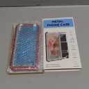 for Samsung Galaxy S25 Ultra Metal Armor Case with 2 Front Frames, Shockproof Dustproof Military-Grade Rugged Heavy Duty Protective Cover with Built-in Screen Protector (Red)