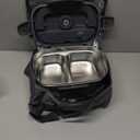 Electric Lunch Box Food Heater 3 in 1 Portable Warmer Leakproof Heated Box for Adults, Heating Microwave for Car/Home with 2 Removable Stainless Steel Container, 12V/24V 110V