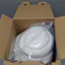Bedsure Twin/Twin XL Comforter Set, White Soft Prewashed Bedding for All Seasons, 2 Pieces GentleSoft Bed Set, 1 Lightweight Comforter (68"x88") and 1 Pillowcase (20"x26")
