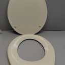 Bemis 500EC 006 Toilet Seat, 1 Pack Round, Bone