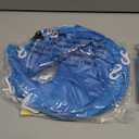 EZIGO Baby Pool Float with Canopy UPF 50+ Sun Protection, Double Air Chambers Infants Swimming Floats with Sound Toys Adjustable Safety Seat Toddler Float for Boys and Girls 6-36 Months (Orange-Blue)