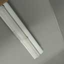 LazBlinds Cordless 1" Vinyl Mini Blinds, 27" W x 36" H, White