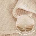 Premium 100% Cotton Blanket All-Season Soft Breathable Bed Blanket for Queen Size Lightweight Stylish Textured Throw for Bed Giftable Cozy Bedding