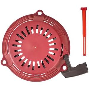 Mikatesi GCV160 Pull Start Assembly Recoil Starter for Honda GC135 GC160 GC190 GCV135 GCV160 GCV190 for Honda EN2000 EN2500 Replaces Models 28400-ZL8-013ZA/ 28400-ZL8-023ZA/ 284400-ZM0-003 (Red)