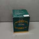 CJC 6-Pcs Bathroom Accessories Set with Bamboo Lids, Matte White Bathroom Organizer Kit, Includes Toilet Brush, Trash Can, Soap Dispenser, Soap Dish, Toothbrush Holder & Cup, Fits Minimalist Bathrooms