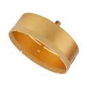 Brazed 5-1/2" Diamond Hole Saw, 140mm Tile Hole Cutter with Center Drill Bit, Core Drill Diamond Drill Bits for Porcelain Tile, Ceramic, Glass, Granite Quartz, Marble, Gemstone, Dry Drilling