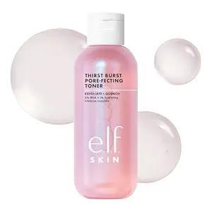 e.l.f. SKIN Thirst Burst Pore-fecting Toner, Hydrating for Face, Smooths, Plumps & Minimizes Pores, Infused with Salicylic Acid, Vegan & Cruelty-Free