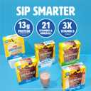 Carnation Breakfast Essentials Powder Drink Mix, Rich Milk Chocolate, 22 Count Box of 1.26 Ounce Packets (EXP 12/18/26)