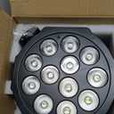 Rechargeable Par Lights, RGBW LED Uplights Battery Powered Stage Light, HOLDLAMP Par Can DJ Lights Sound Activated with Remote & DMX Control for Festival Party Event Wedding Bar.