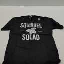 Black "Squirrel Squad" TShirt Medium