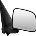 SCITOO Side View Mirror Passenger Right Side Fit For 1993-2005 For Ford Ranger For MAZDA B2200/B2600 Manual Foldaway Textured Replacement Exterior Mirror